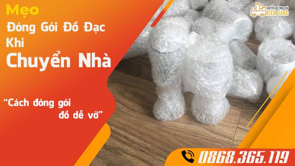 Cách đóng gói đồ dễ vỡ